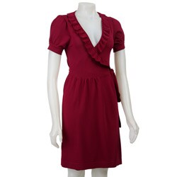 525 America Women's Ruffle-wrap Dress