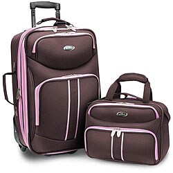 U.S. Traveler Marino Two-piece Luggage Set