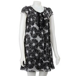 Mac & Jac Women's Floral Chiffon Dress