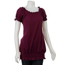 Kensie Girl Junior's Deep Plum Tunic
