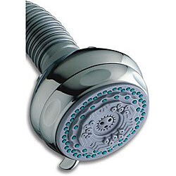 Waterpik Chrome Flexible 6-setting Spa Series Showerhead