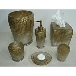 Sherry Kline 'Loiza' Gold 6-piece Bath Accessory Set