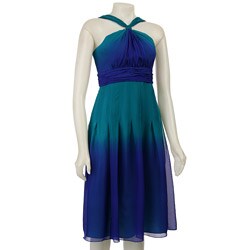 Jones New York Women's Ombre Silk Dress
