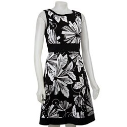 FINAL SALE Tahari ASL Women's Stretch Cotton Poplin Dress