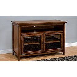 Honey Walnut Antique-style Television Console
