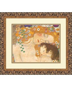 Klimt 'Three Ages of Woman (Detail IV), 1905' Framed Art Print