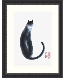 Cheng Yan 'Chinese Cat II' Framed Art Print