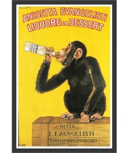 Biscaretti 'Anisetta Evangelisti Liquore da Dessert (c. 1925)' Art