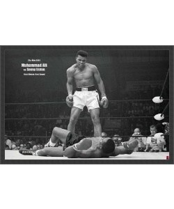 'Ali - Liston Landscape' Framed Textured Art