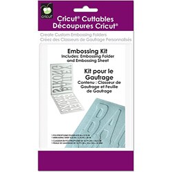 Cricut Cuttables Embossing Folder Kit