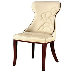 Elite Leather Dining Chairs (Set of 2).