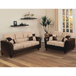 Ashley Sofa and Loveseat 2-piece Living Room Set