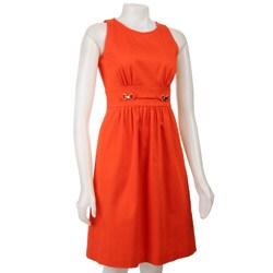 Eliza J Women's Goldtone Hardware Dress