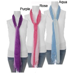 Adi Designs Lightweight Woven Gradient Scarf