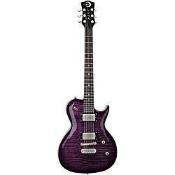 Luna Apollo 'Tranz' Purple Single Cutaway Electric Guitar