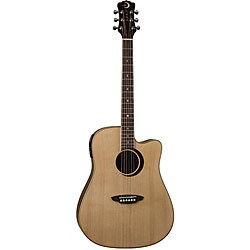 Luna Oracle Eclipse Acoustic/ Electric Guitar