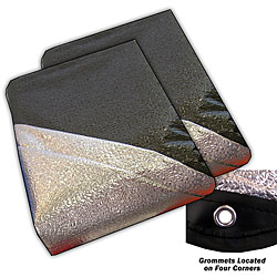 Space Brand All-weather Olive Blanket (Pack of 2)