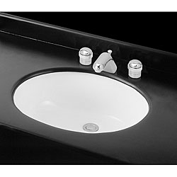 Oval Undercounter Bathroom Sink