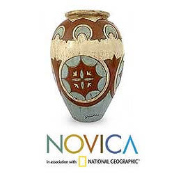 Set of 3 '1001 Nights' Ceramic Vases (Mexico)