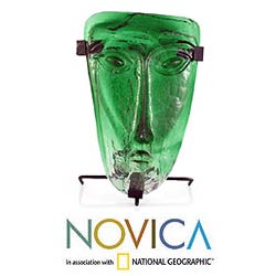 Glass 'Spirit of Life' Mask (Mexico)