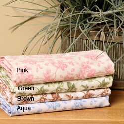 Cotton Sateen Floral Printed Sheet Set