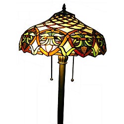 Tiffany-style Ariel Floor Lamp