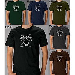 Los Angeles Pop Art Men's Love Symbol Shirt