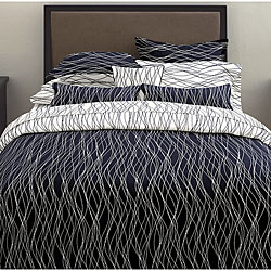 Lines 7-piece Bed in a Bag with Sheet Set