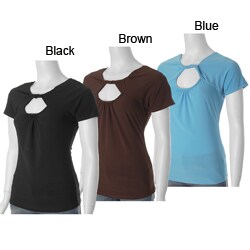 Adi Designs by S Max Women's Twisted Keyhole Top