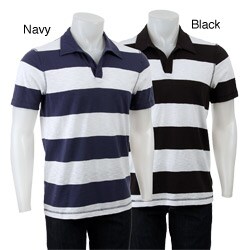 Kenneth Cole Men's Short-sleeve Stripe Polo Shirt