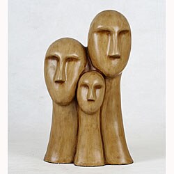 Three-face Resin Statue