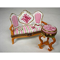 Limoges Vintage Furniture Keepsake Box Set