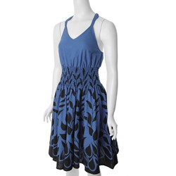 Cassee Collection Junior's Braided Halter Dress