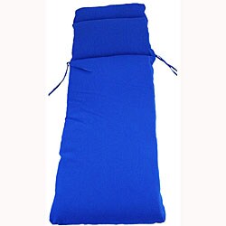 All-weather Outdoor Chaise Lounge Cushion Sky Blue