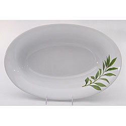Certified International Culinary Herbs Oval Deep Bowl