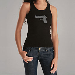 Los Angeles Pop Art Women's Gun Tank Top