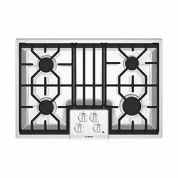 Bosch : NGM5024UC 30in 4 Burner Gas Cooktop - White