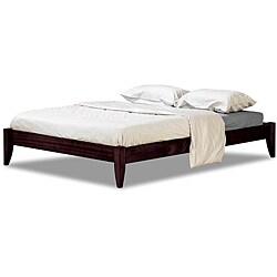 Soho Basic Platform Eastern King Espresso Bed