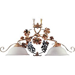 Tuscan Island 2-light Fixture