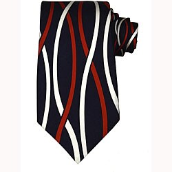 Gucci Men's Oval Weave Silk Tie