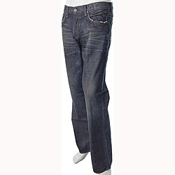 Lucky Brand Men's Slim Bootleg Distressed Jeans