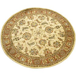 Indo Tufted Mahal Rug (6' Round)