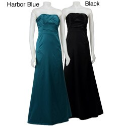 BCBGeneration Women's Wrapped Bodice Gown