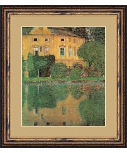 Gustav Klimt 'Schloss Kammer Sull Attersee' Framed Art Print