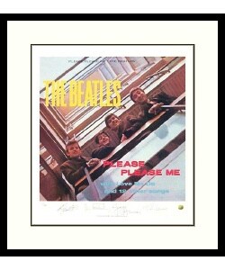 Limited Edition: The Beatles 'Please Please Me' (Album Cover) Framed Art Print