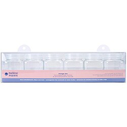 Clear Storage Jars (Pack of 6)
