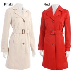 Colebrook Women's Belted Trench Coat