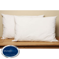 Splendorest 220 TC Cotton Down Alternative Queen-size Pillows (Set of 2)