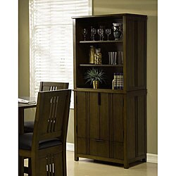 Mission Contemporary Sideboard with Hutch