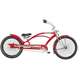 Men's Red Mustang GTS Beach Cruiser